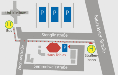 Lageplan Haus Tobias